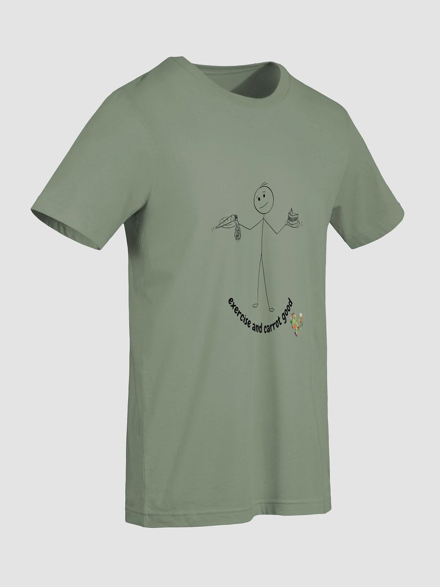 Exercise and Carrot Good Supersoft T-Shirt product image (9)