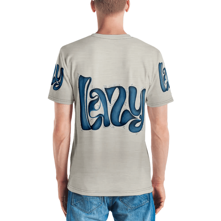Lazy t shirt product image (2)