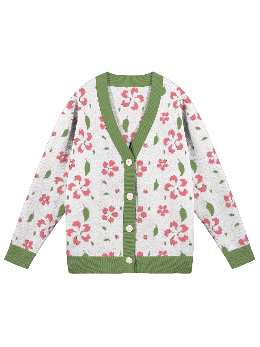 Floral Fusion Knitted Cardigan product image (2)