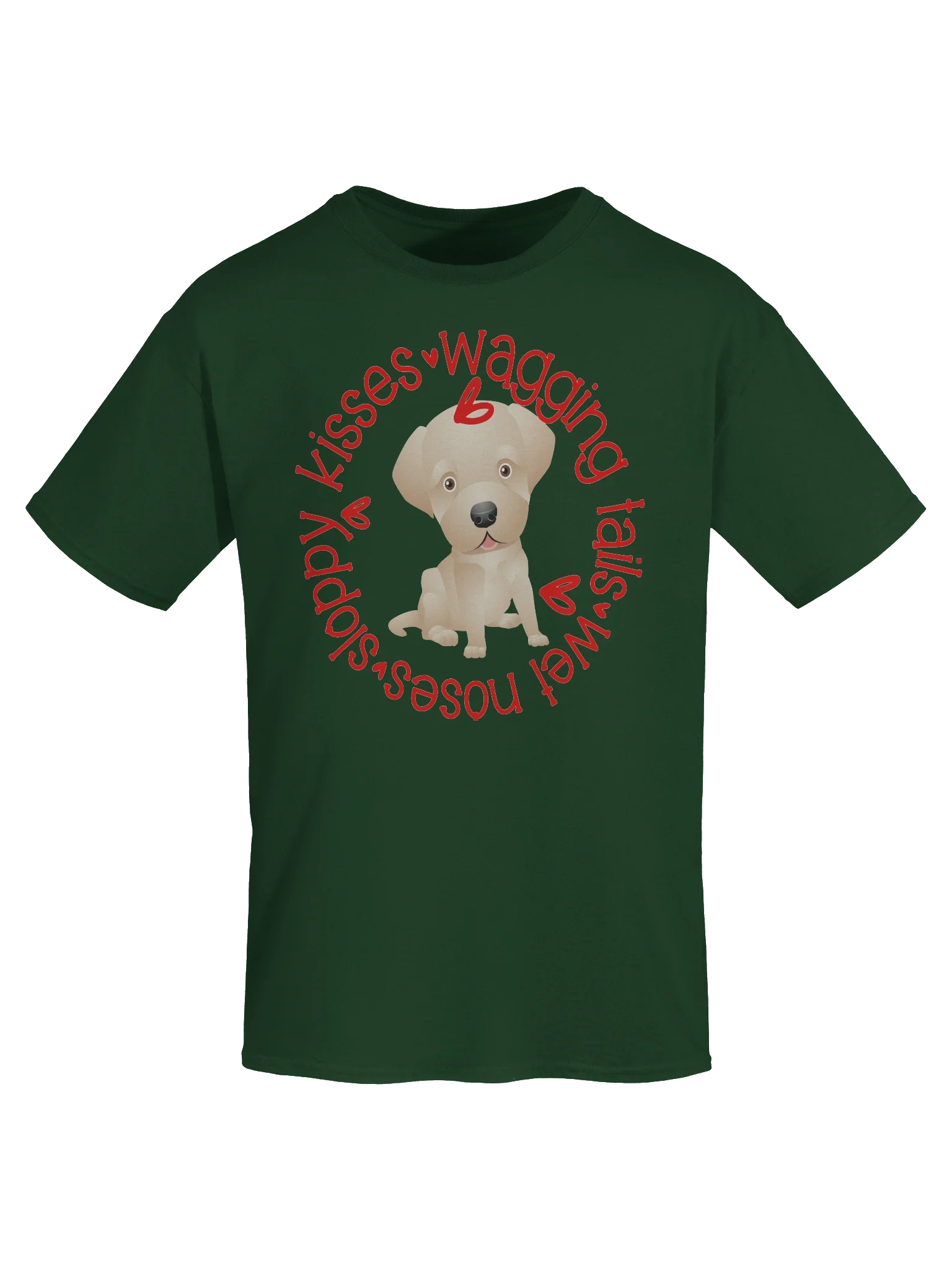 Sloppy Kisses Golden Lab T product image (31)