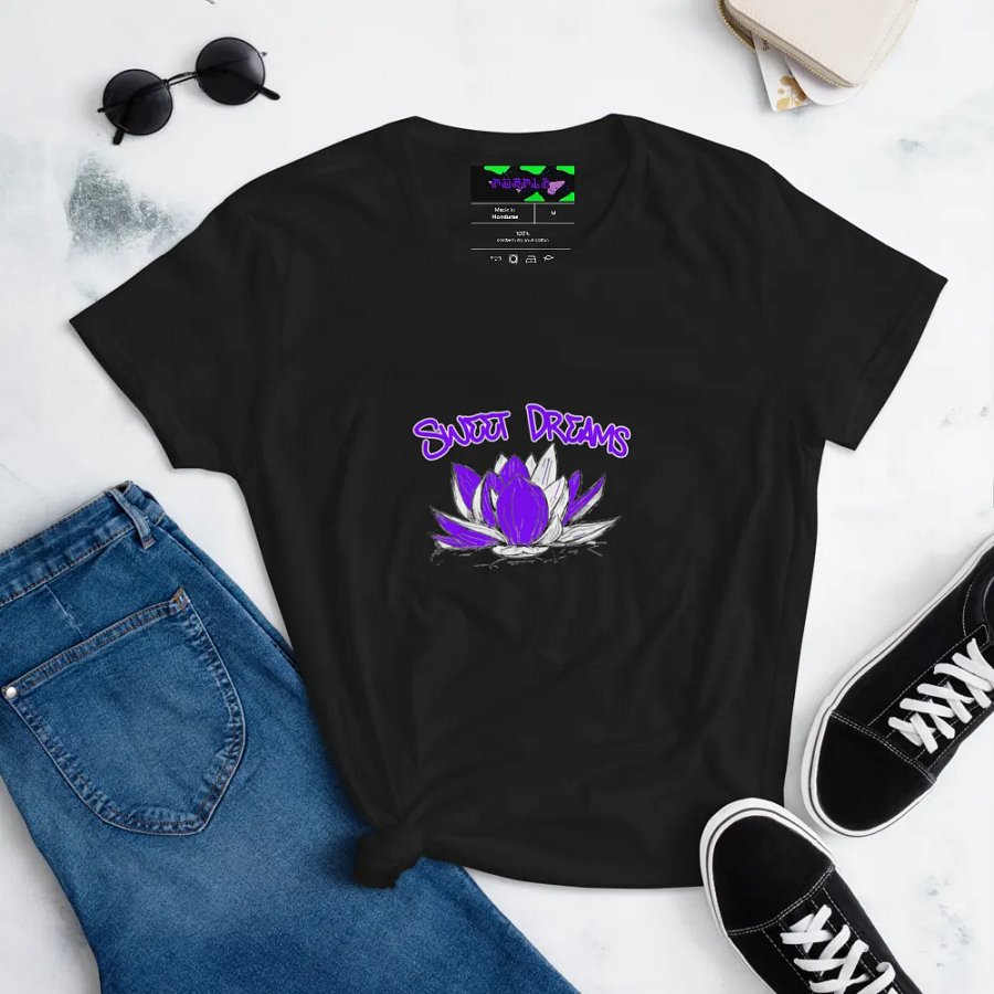 Purple's Lotus Dream Women's Tee product image (5)