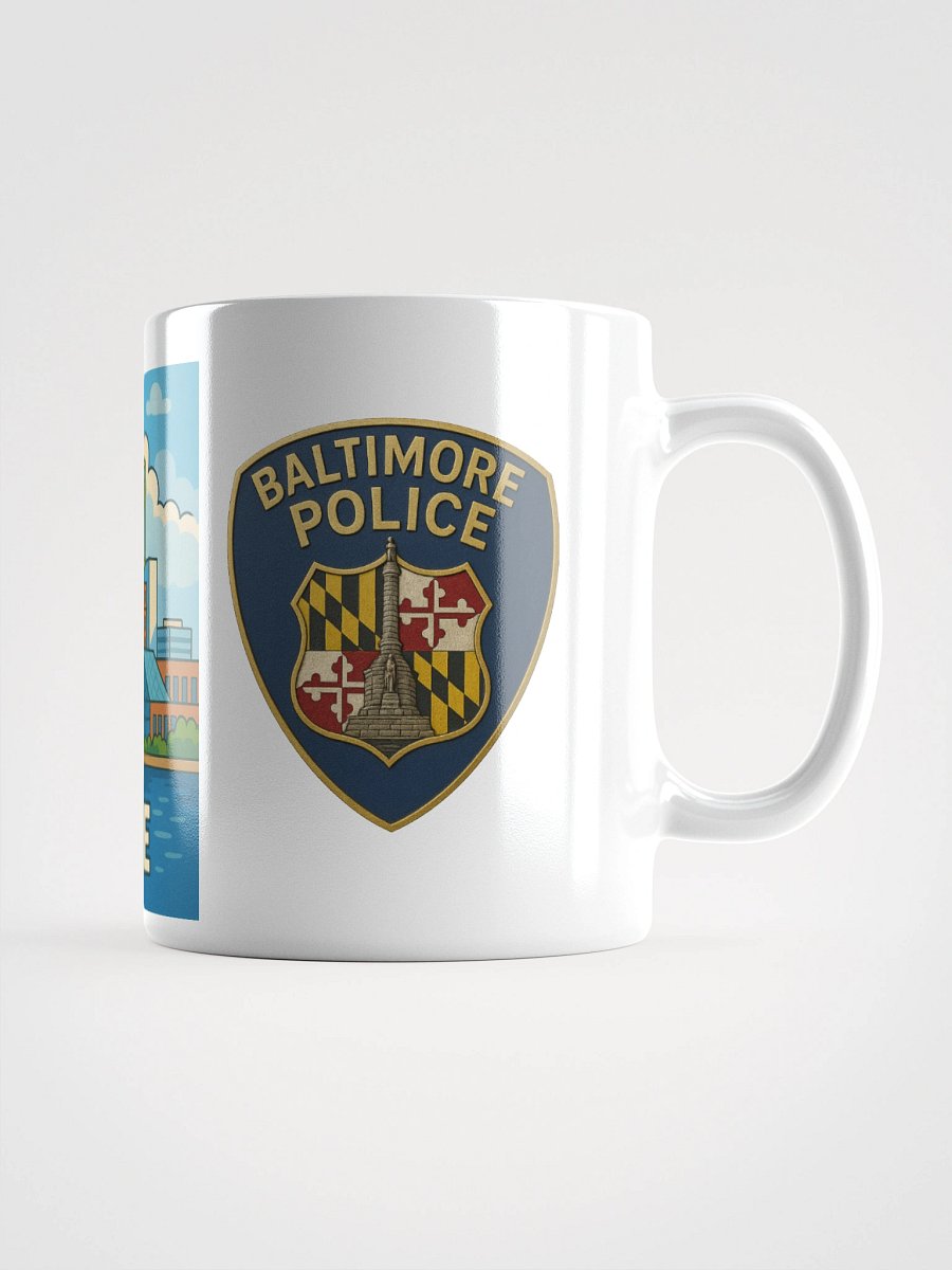 Baltimore Harbor and Police Mug product image (2)