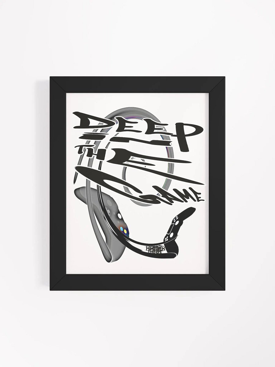 Deep In The Game - Framed - High-Quality Matte Poster product image (4)