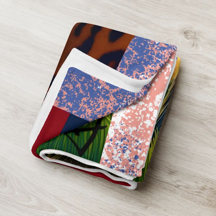 Beauty of Belize (Fun Edition) Throw Blanket product image (11)