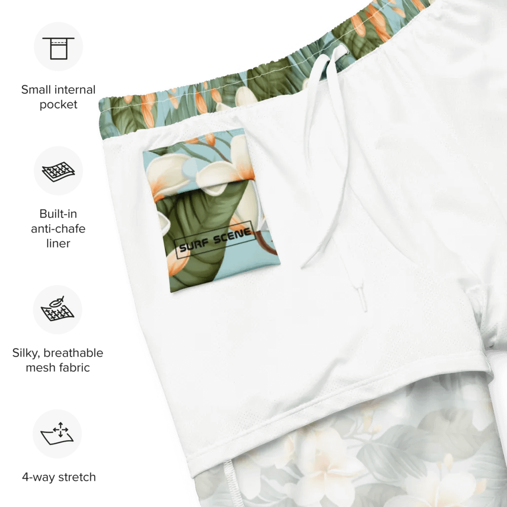 Frangipanni Hawaiian Trunks product image (5)