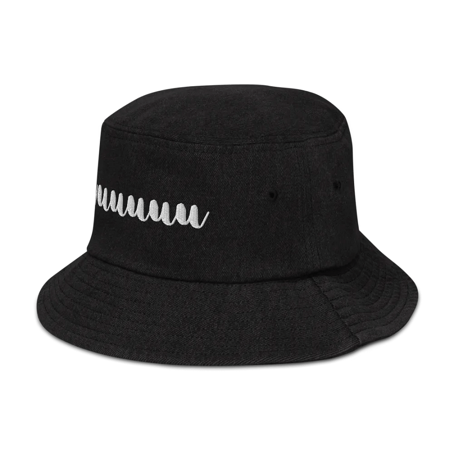 Awuuuuu Denim Bucket Hat 🐺 product image (6)