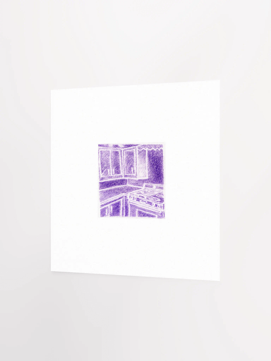 Purple Kitchen Print product image (3)