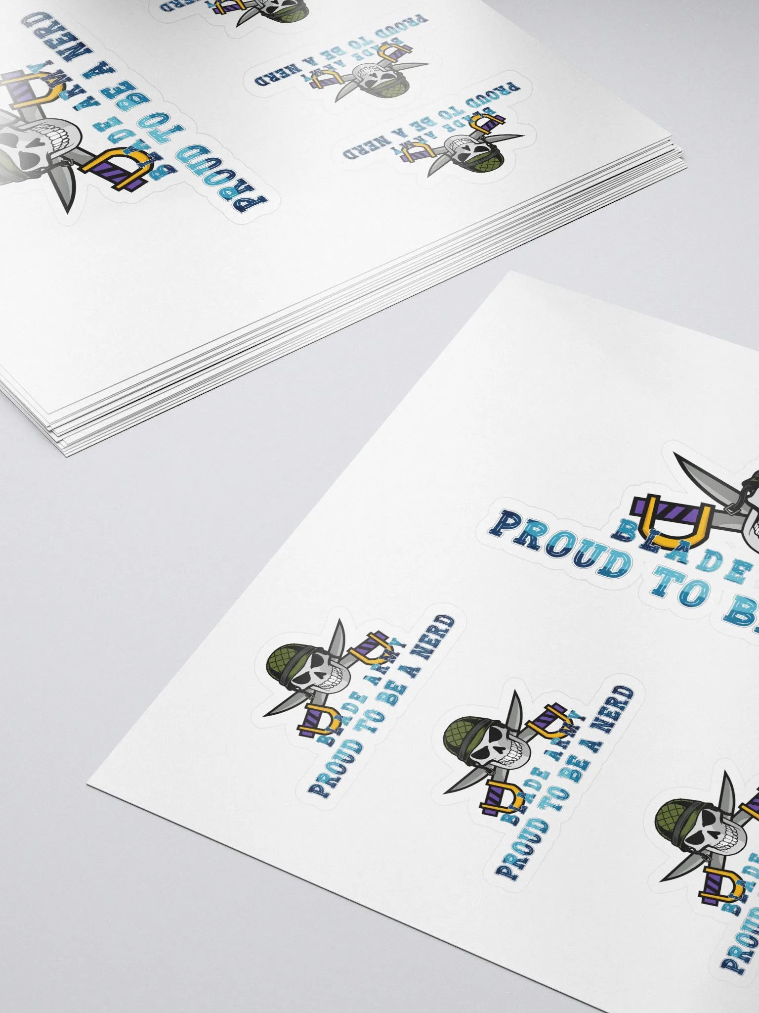 BLADE Army Proud to be a nerd Stickers product image (5)