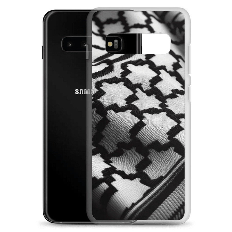 Monochrome Maze Samsung® Case | AI Design FREE PALESTINA product image (20)