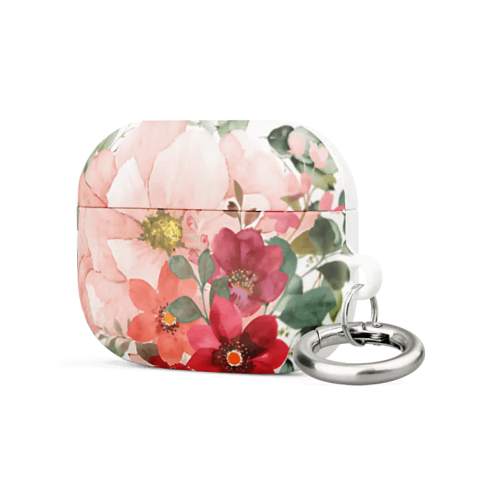 Floral Bliss All-Over Print AirPods® Case product image (9)