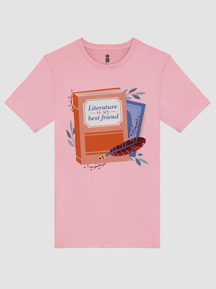 Literature Is My Best Friend Unisex T-Shirt product image (53)