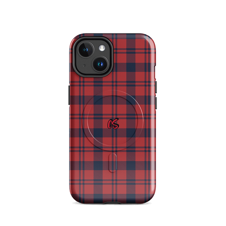 CS iphone Case. Flannel Red product image (33)
