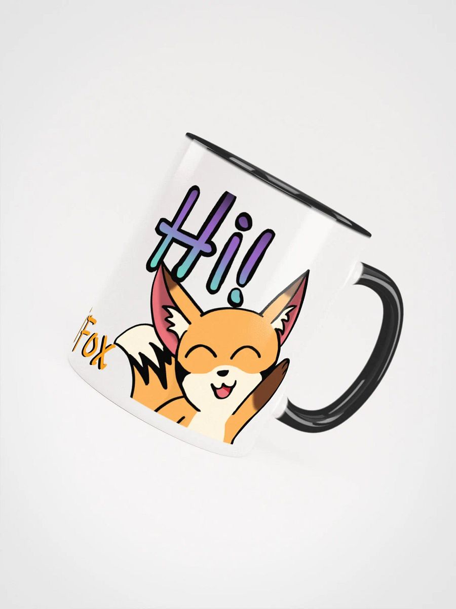 Hi! Ceramic Mug with Color Inside product image (4)