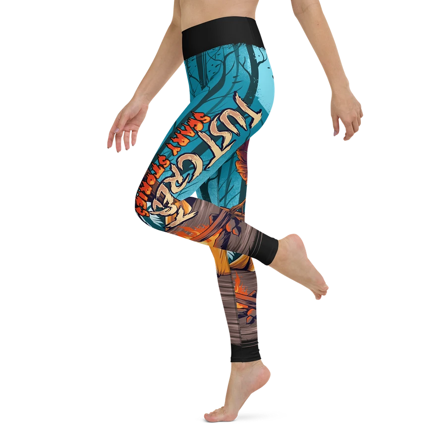 Eerie MothMan Forest Yoga Leggings product image (18)