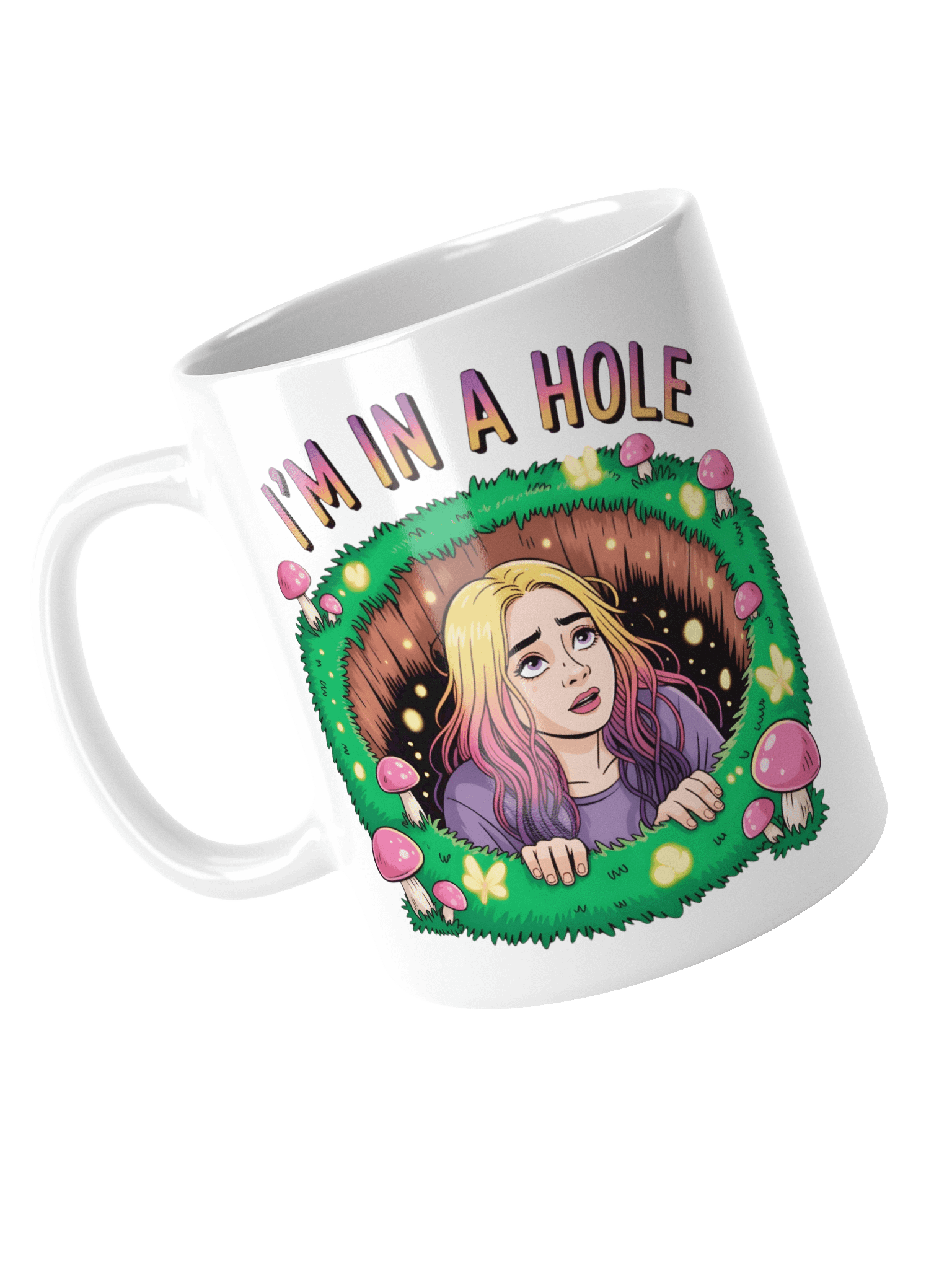 I'm In A Hole White Glossy Mug product image (11)