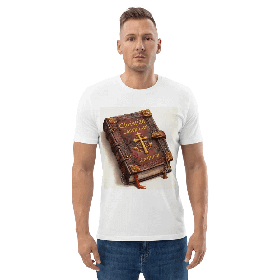 Christian Conspiracy Coalition (Bible Edition) - Organic Cotton Short Sleeve T-Shirt product image (2)