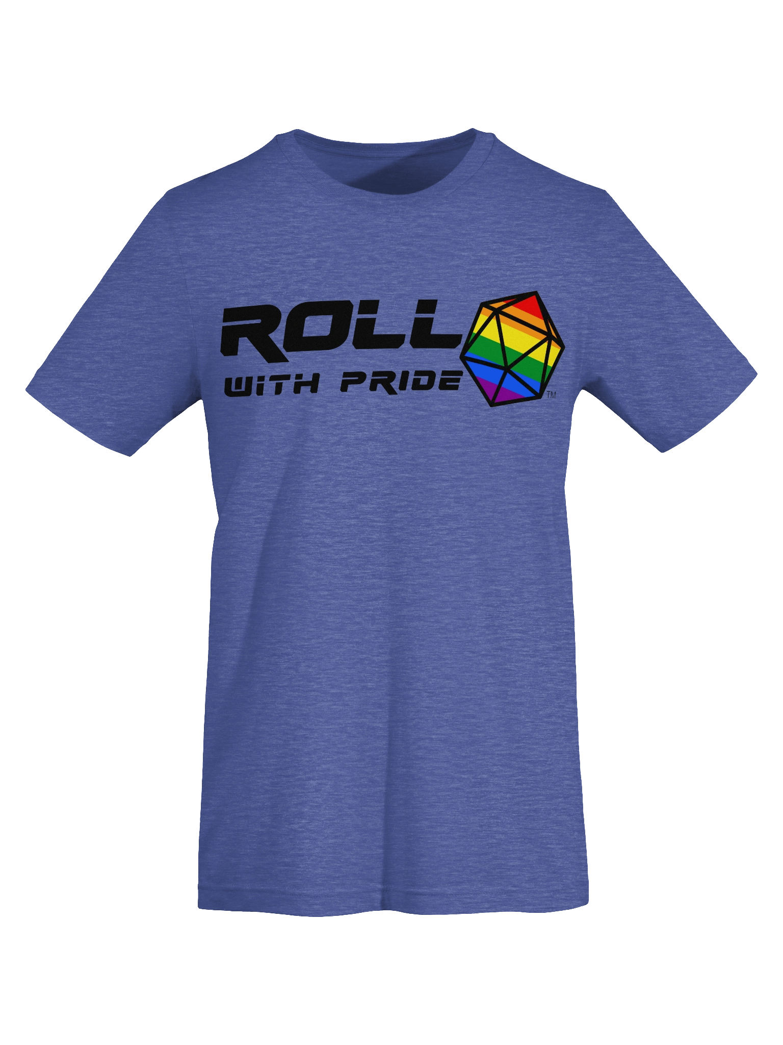 Roll With Pride T-shirt (black logo) product image (32)