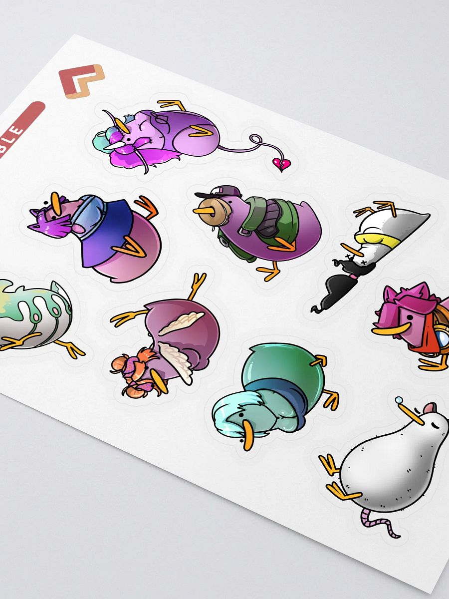 Berd-Day Sticker Sheet 2 product image (2)
