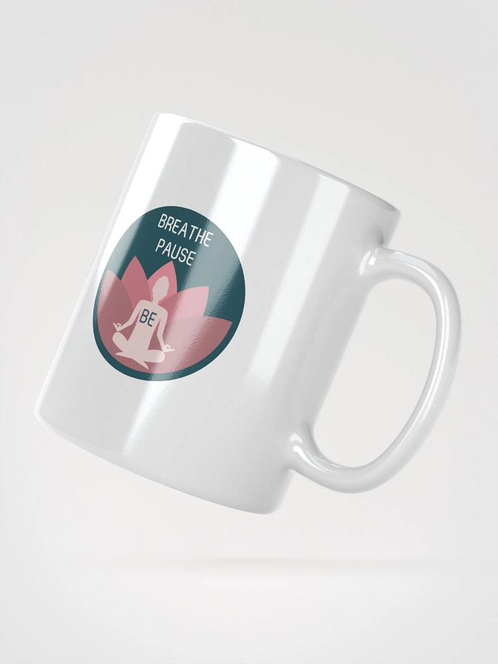 Breathe, Pause, Be Mug | Mindfulness Gift for Relaxation & Self-Care product image (2)