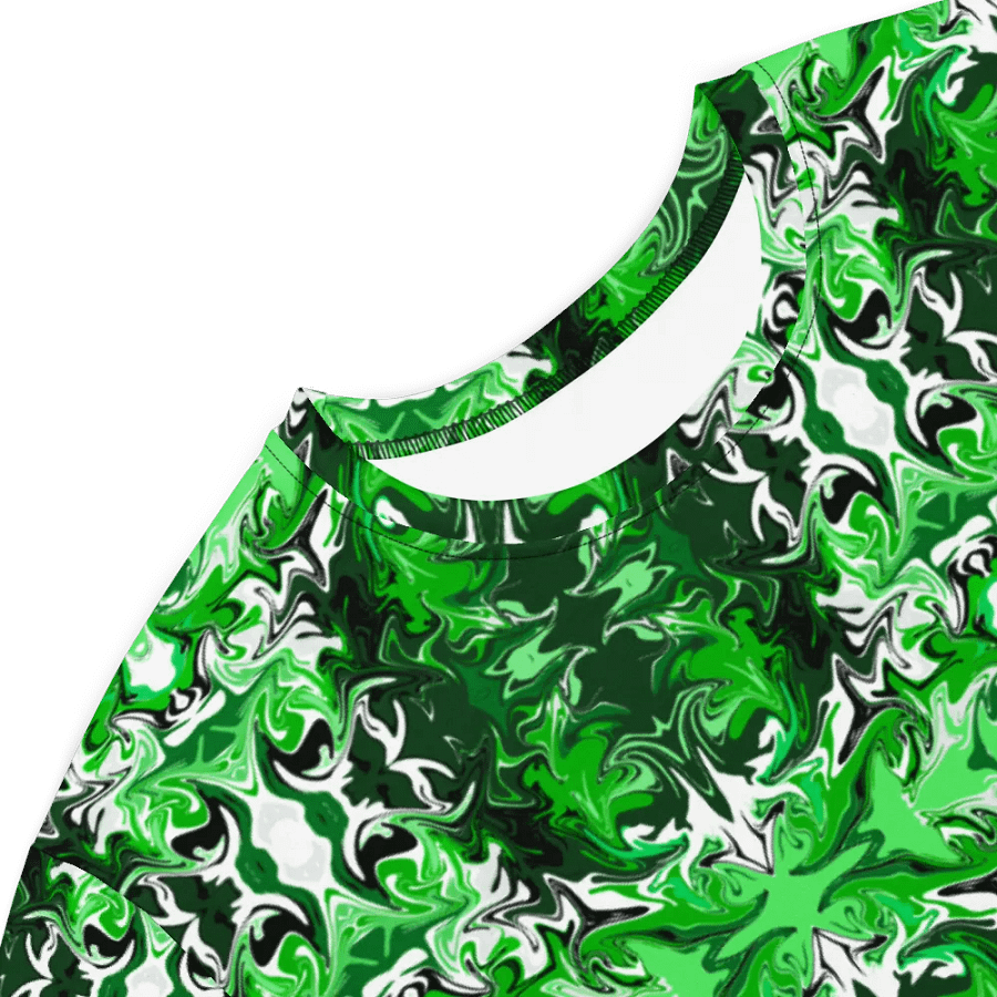 Green Swirl T-Shirt Dress product image (6)