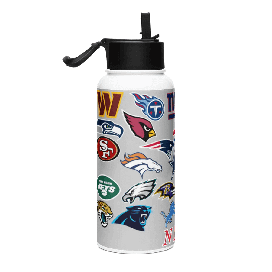Team Logos Stainless Steel Water Bottle product image (4)