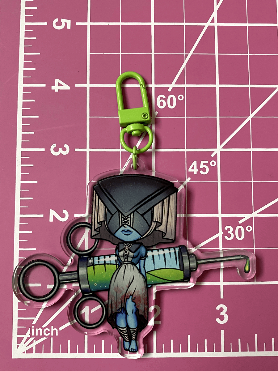 Undead Nurse Acrylic Keychain product image (2)