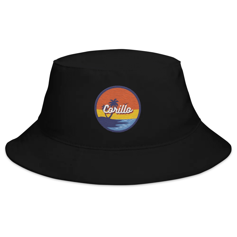 Summer Sunrise Embroided Bucket Hat product image (2)