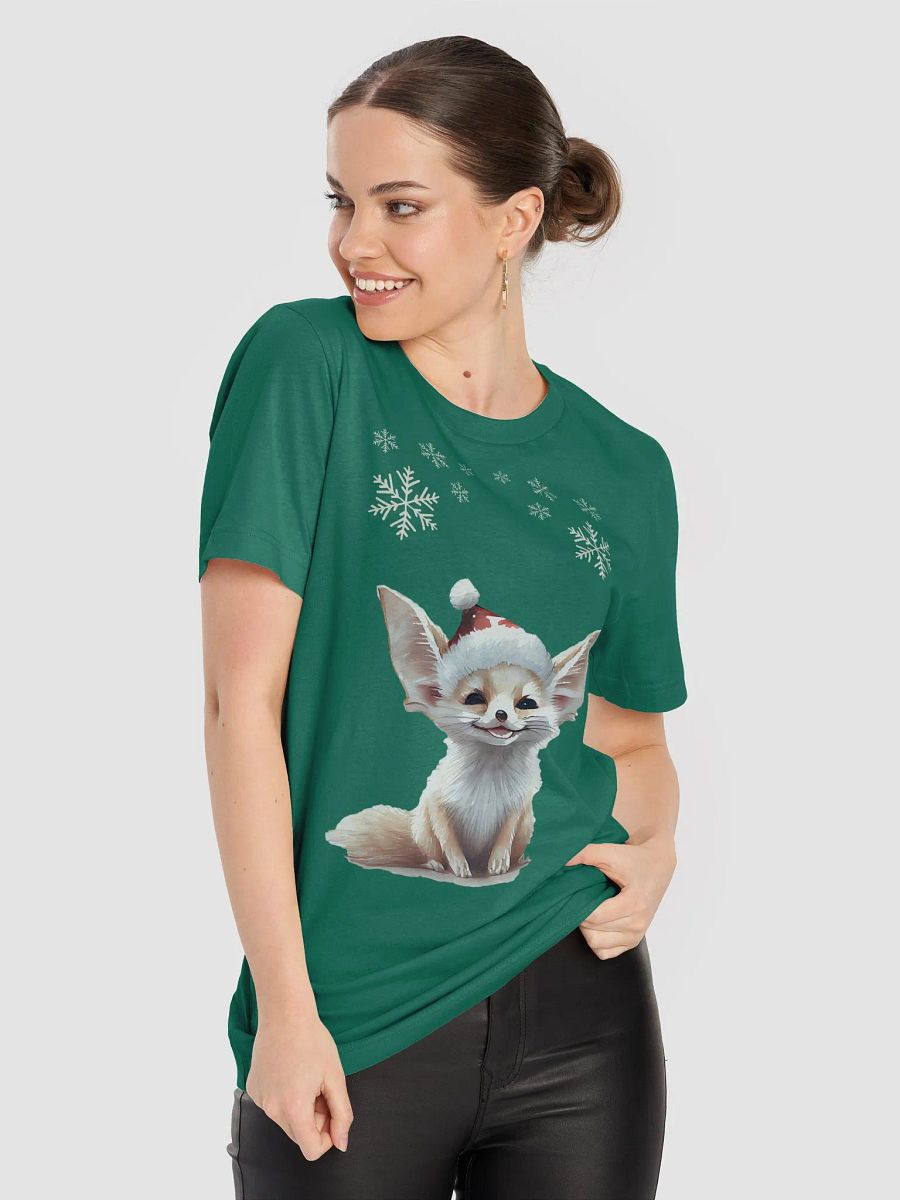 Santa Fennec Fox Christmas T-Shirt product image (4)