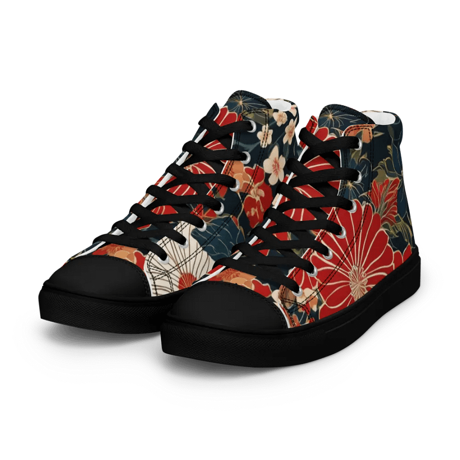 Women's Floral Fusion High Tops product image (7)