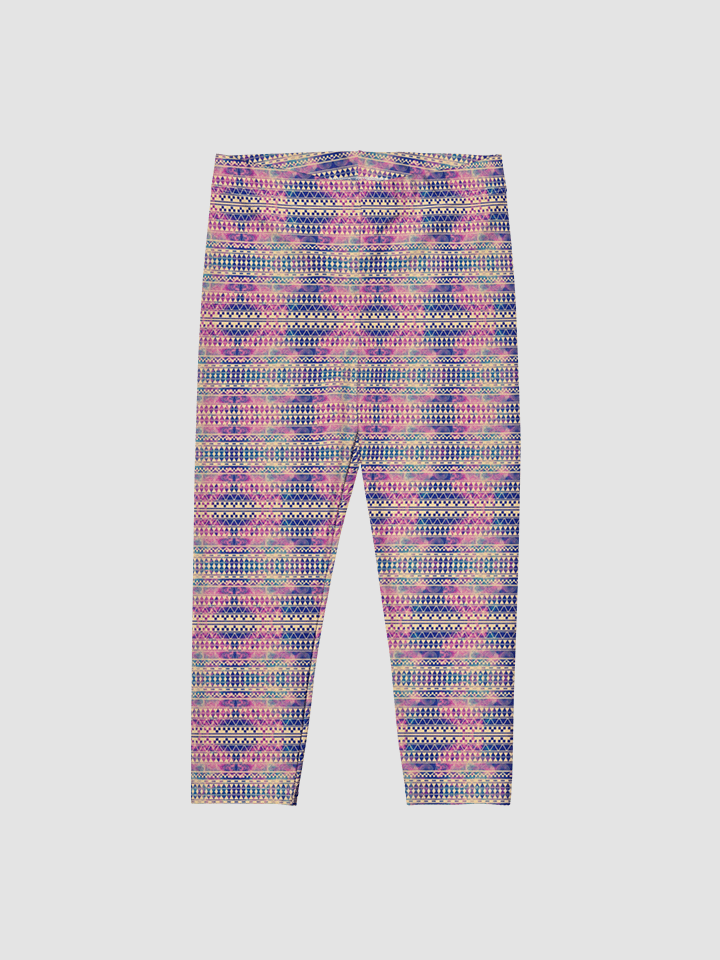 DieselThreads Rainbow Aztec Print Capris product image (1)