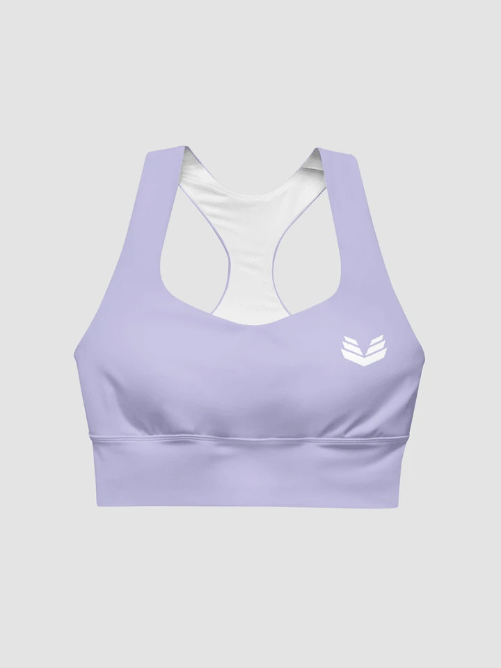 Longline Sports Bra - Lilac product image (1)