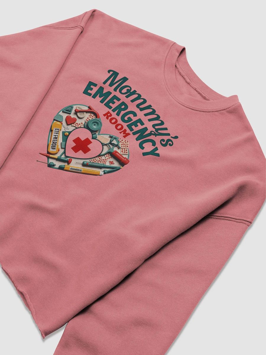 Mommy's Emergency Room Fleece Crop Sweatshirt product image (15)