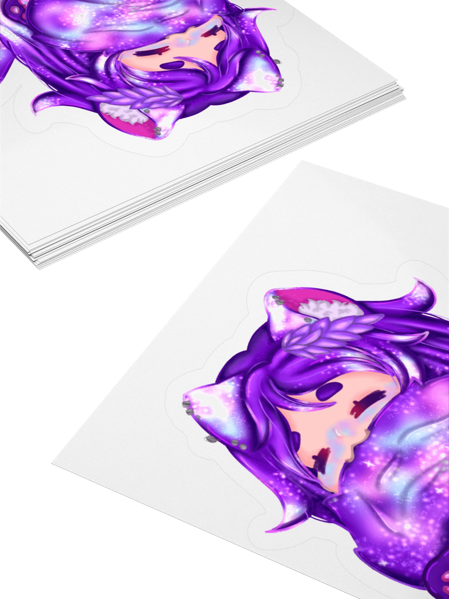 Miss Rave Tail Nom Sticker product image (11)
