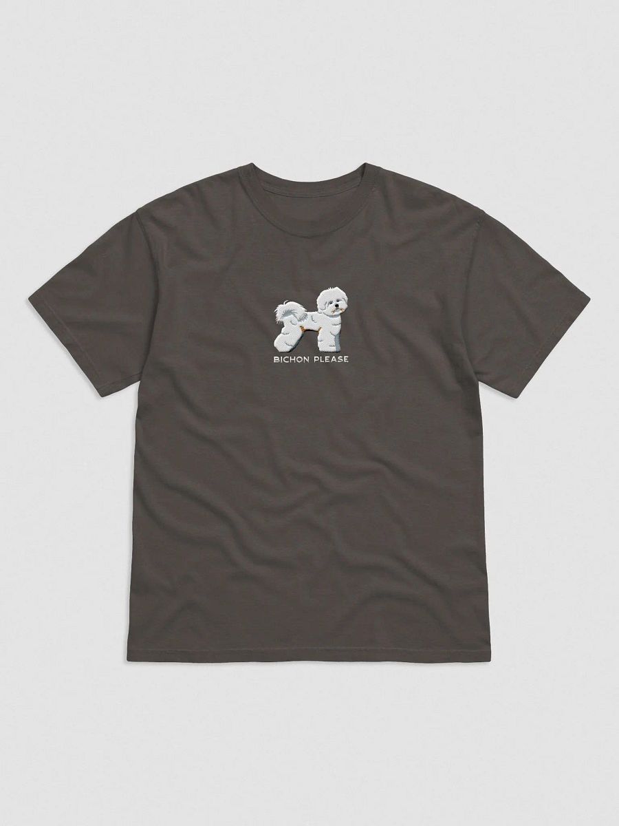 Bichon Please T-Shirt(Embroidered) of a Bichon Frise product image (4)