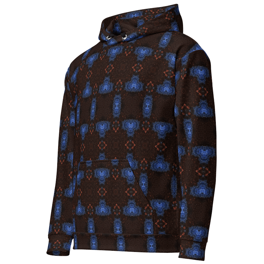 Night Circuit – Azure Pulse Edition Unisex Hoodie product image (2)
