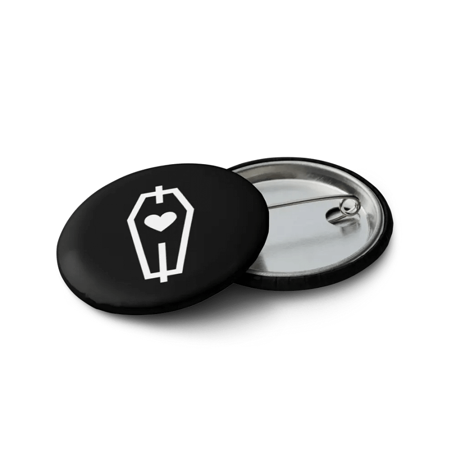 Black Button/Pin Pack product image (3)