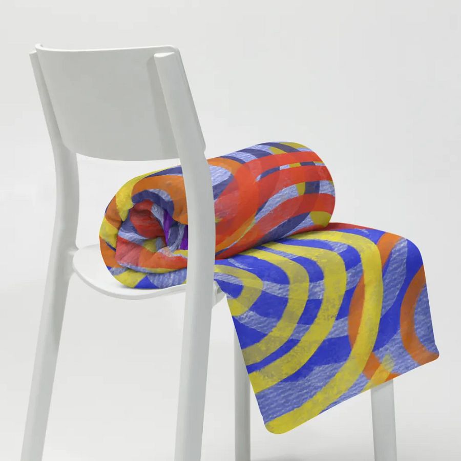 Colorful Spirals Throw Blanket product image (20)