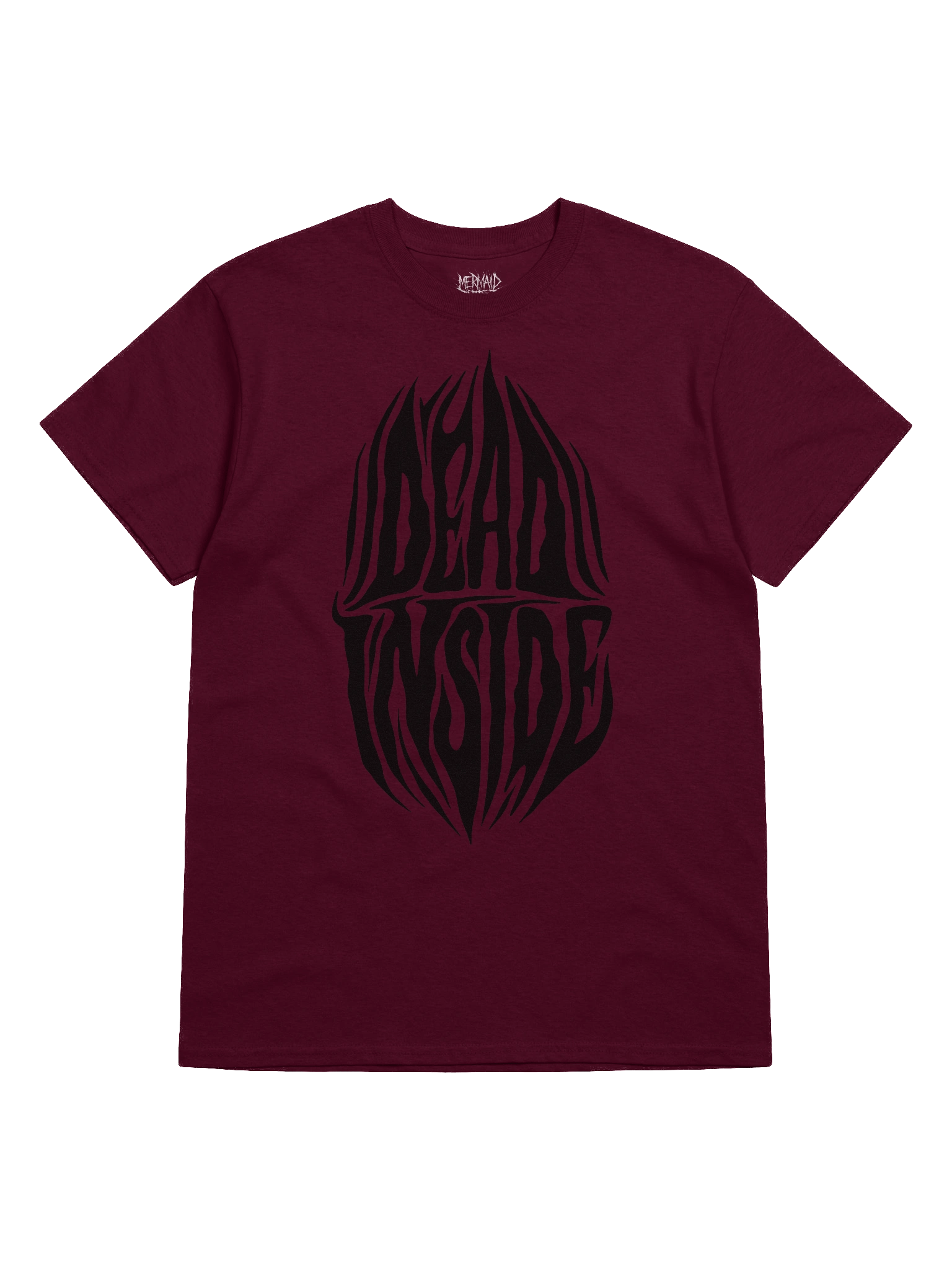 Maroon Dead Inside Tee product image (1)