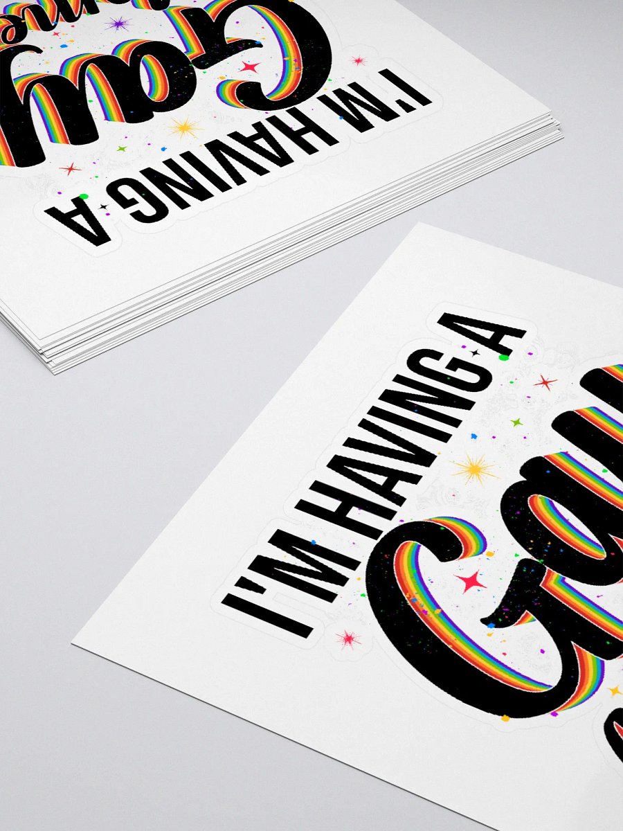 I'm Having a Gay Moment Sticker product image (12)