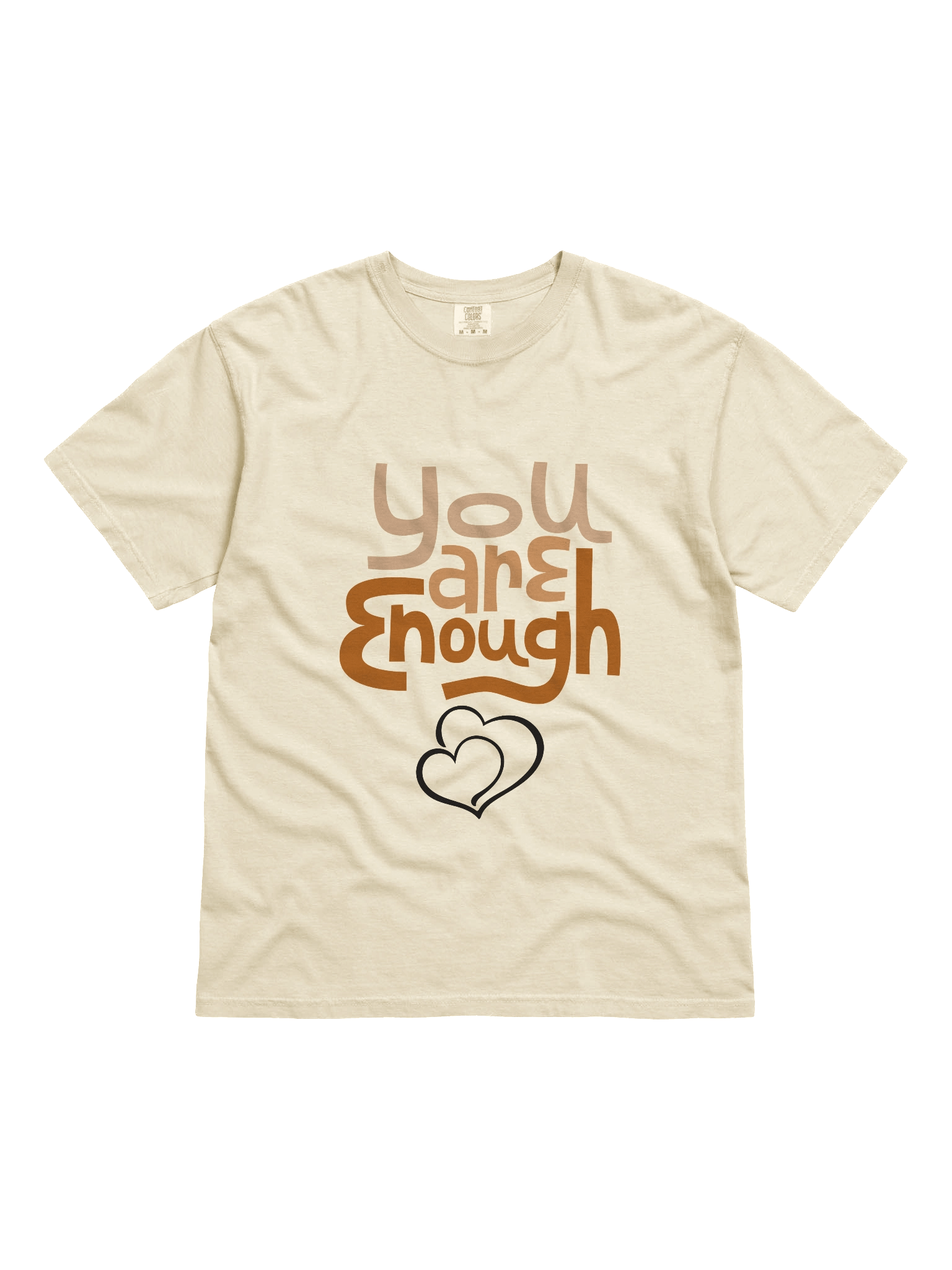 You Are Enough Comfort Colors Tee product image (11)