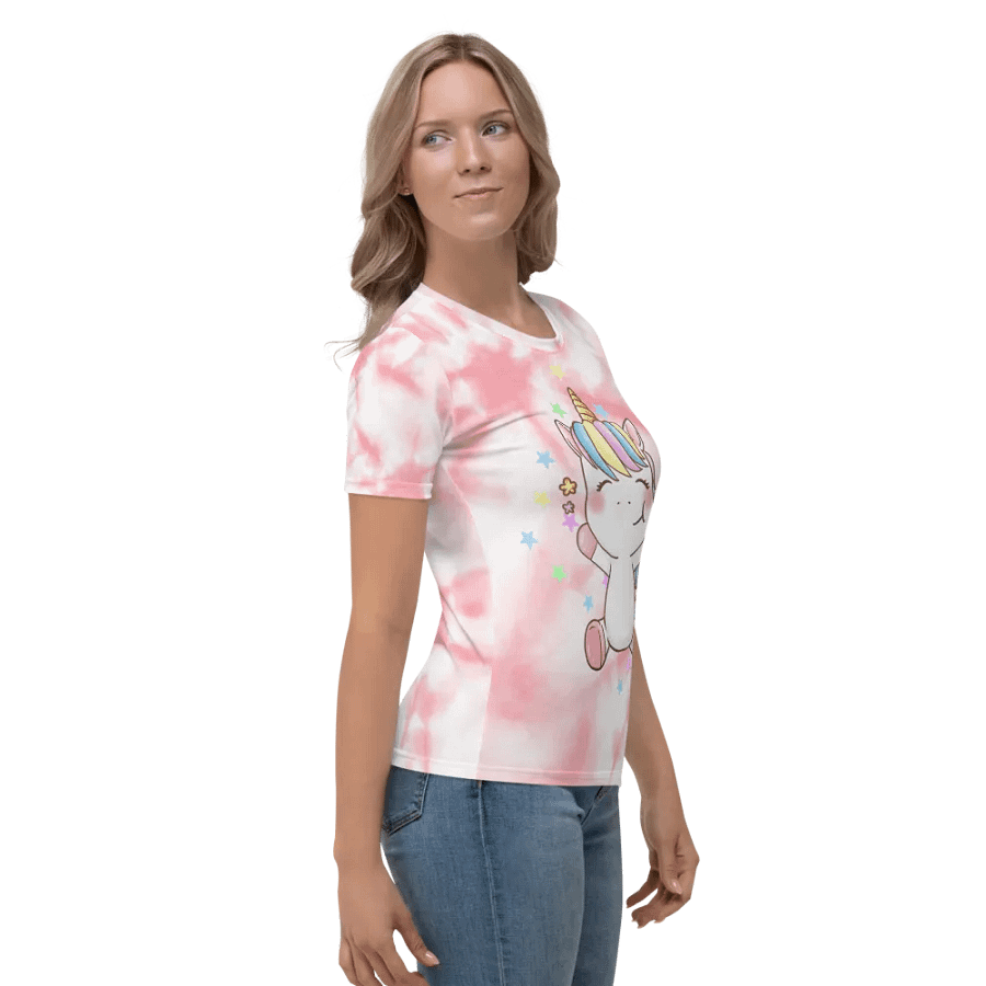 Cute Unicorn T Pink Adult product image (8)