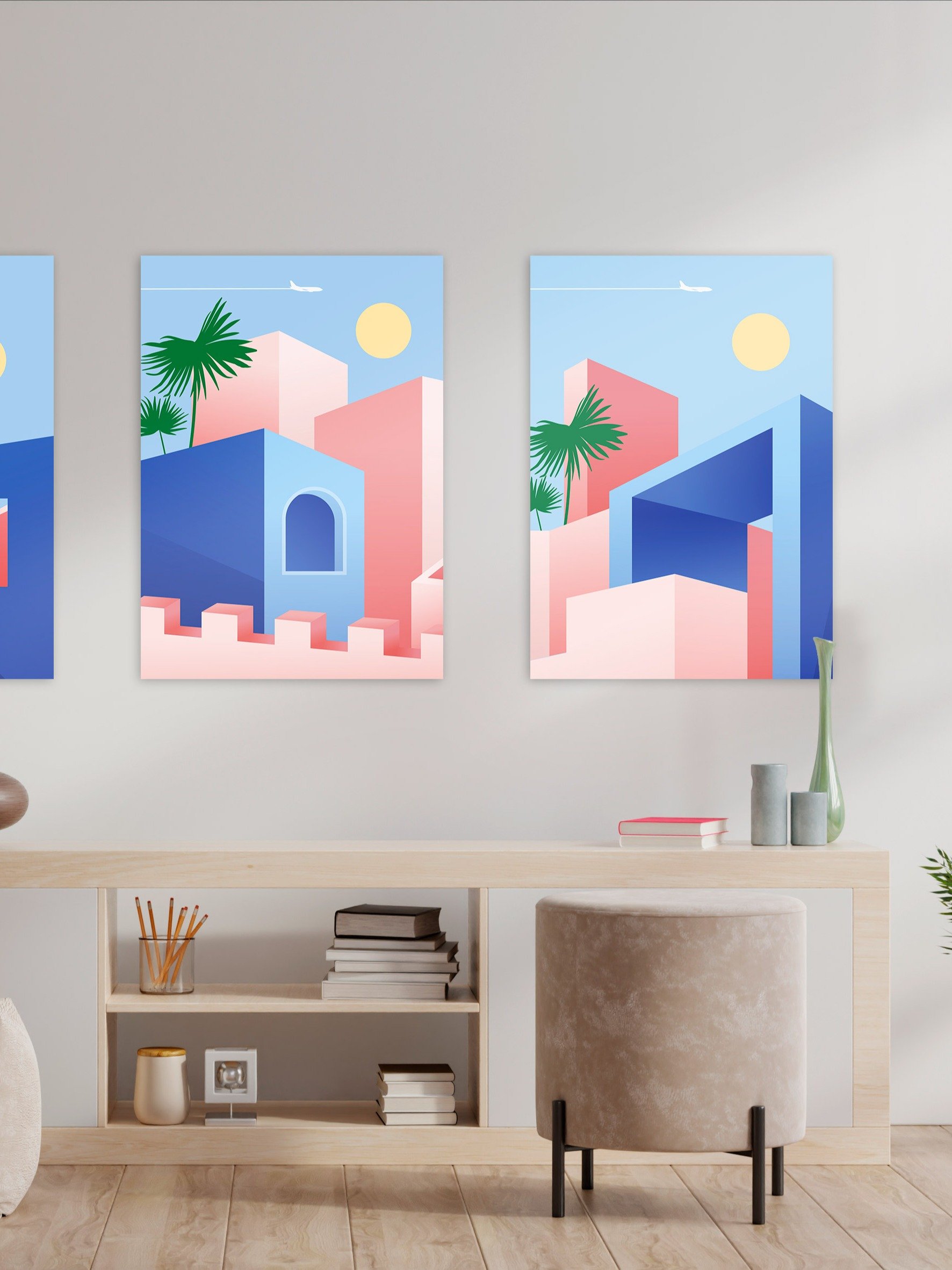 Boho, Boho decor: Egypt, Morocco, Tunisia — boho travel poster product image (2)