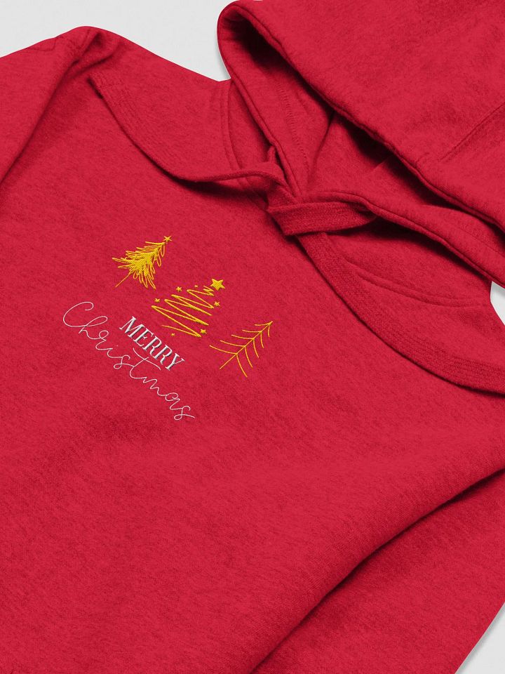 Golden Christmas Trees Unisex Hoodie product image (9)