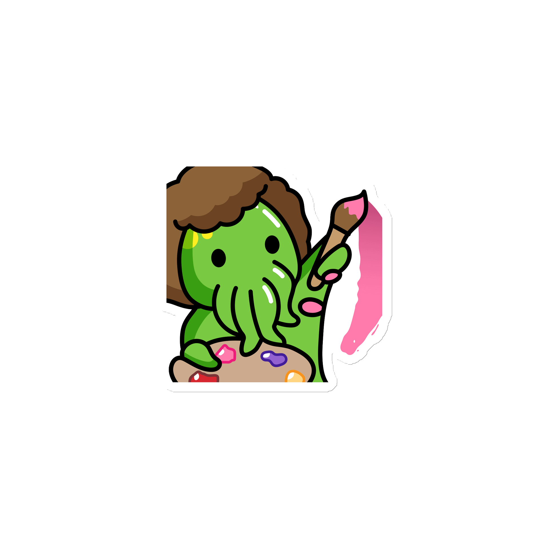 Cthulhu Ross Emote Magnet product image (1)
