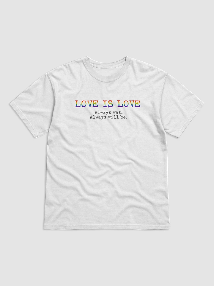 Love Is Love (Rainbow Type) - Shirt product image (1)