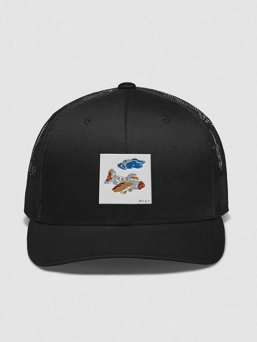 Kid Airplane (Yupoong Retro Trucker Hat) product image (1)