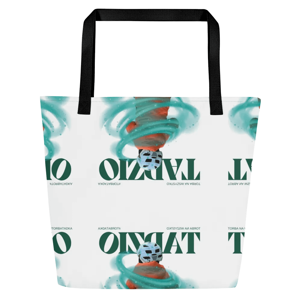 Glitch Wheel All-Over Tote Bag product image (2)