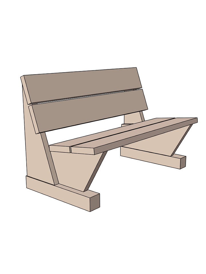 Outdoor Bench Plans product image (1)