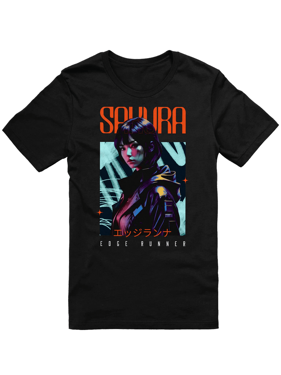 Sakura - Edge runner Anime Graphic Tee product image (1)