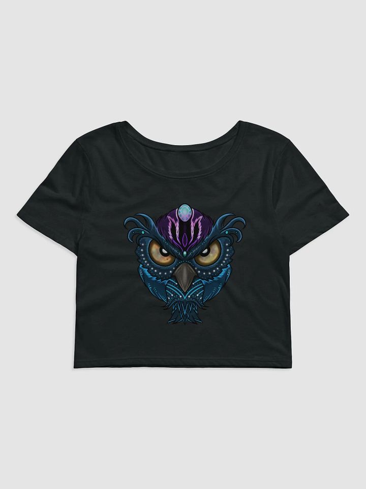 Cosmic Owl Crop Top product image (1)